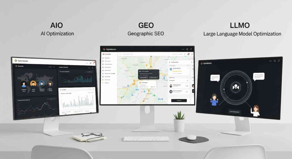 画像 AIO・GEO・LLMO、何がどう違うの?中小企業はどれからやるべき?